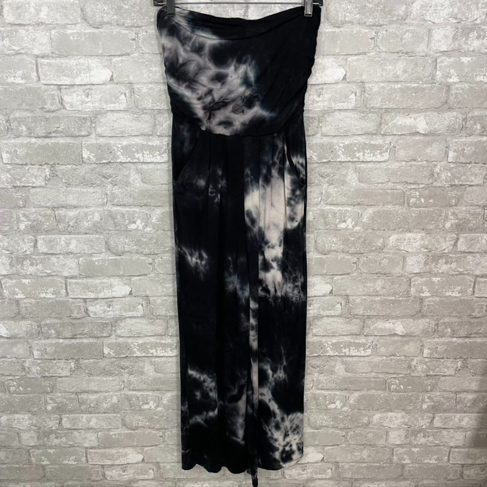 ANTISTAR Tie Dye Strapless Jumpsuit